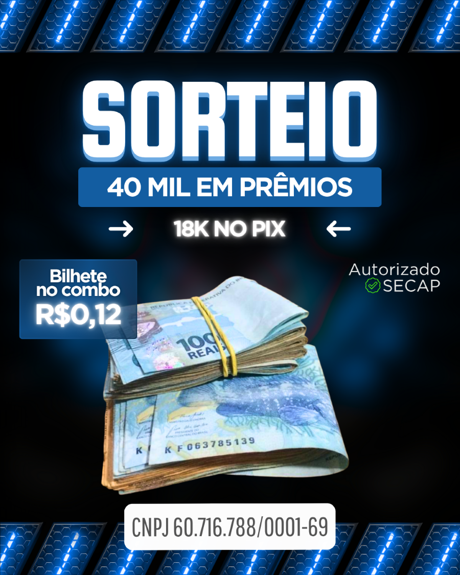Rifa Tag Heuer Fórmula 1 ou 18mil no pix